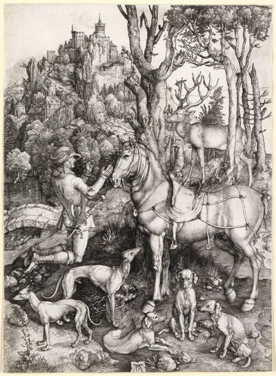 Saint Eustace by Albrecht Dürer